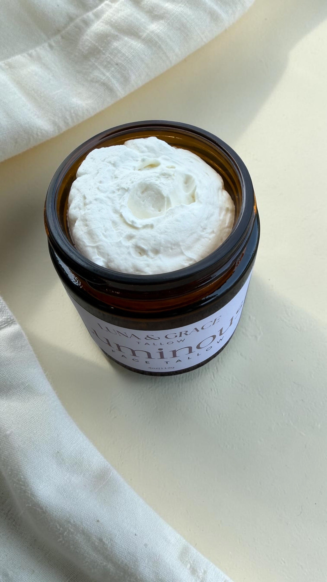 Luminous face tallow