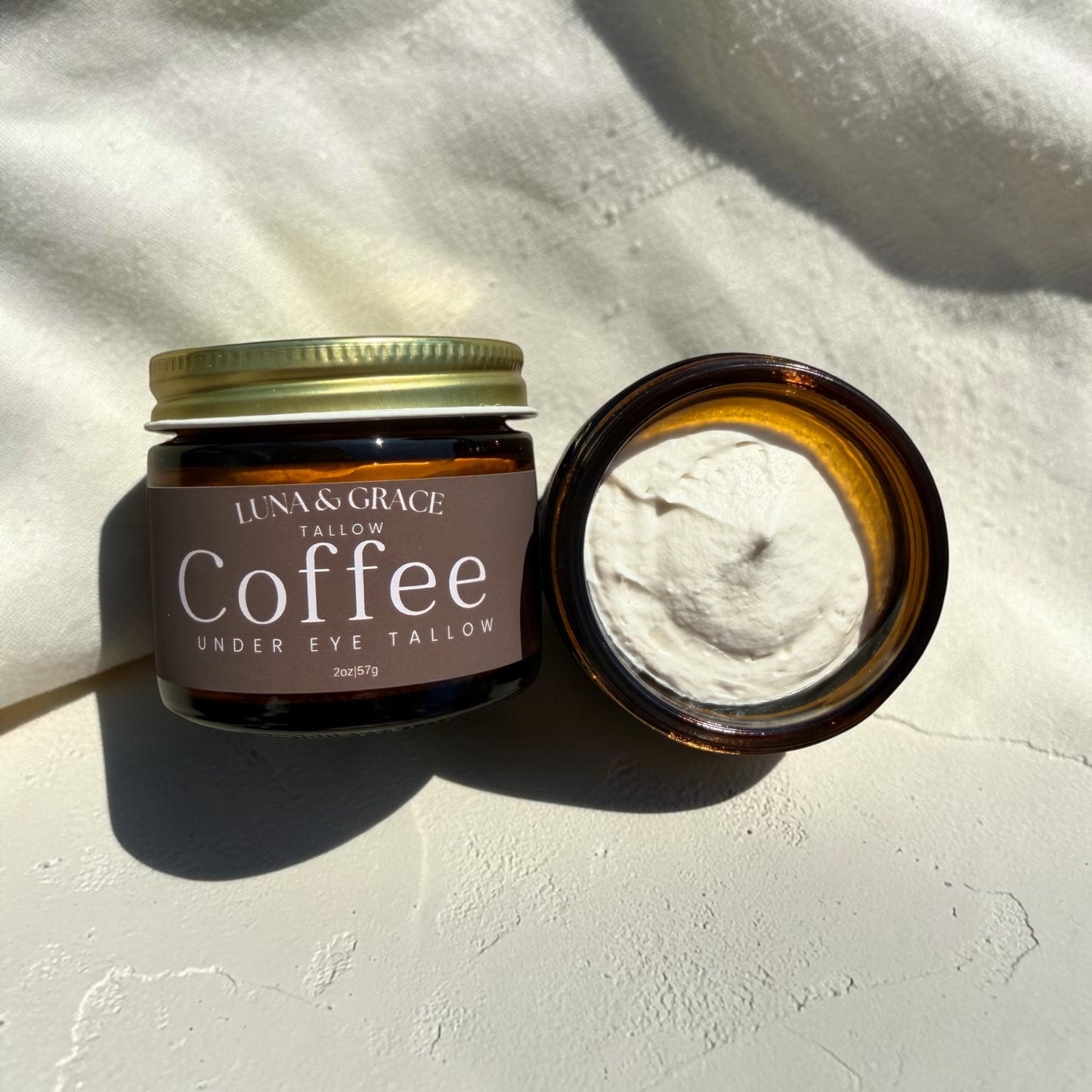 Coffee & Vanilla|Tallow eye cream