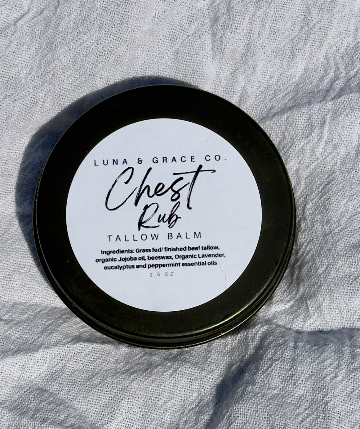 Tallow Chest Rub