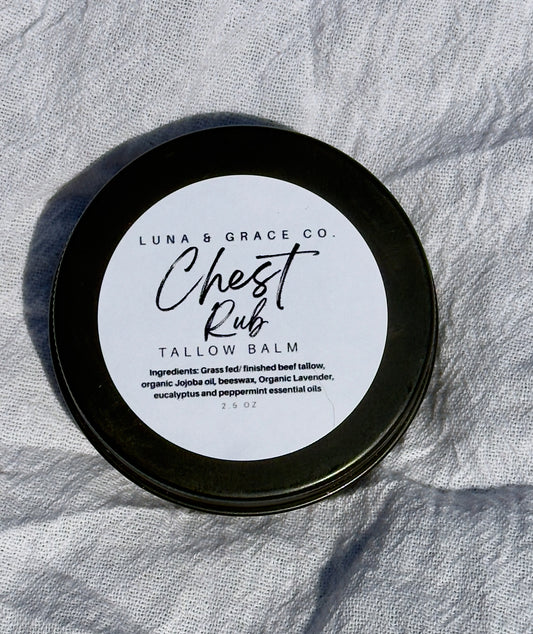 Tallow Chest Rub