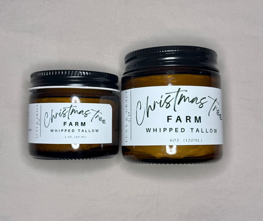 Christmas tree farm whipped