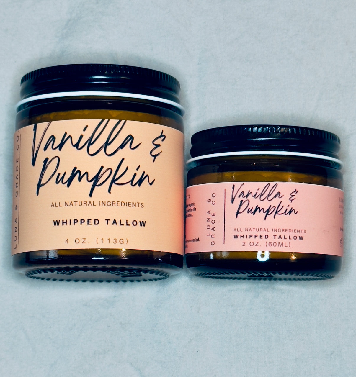Vanilla & Pumpkin whipped tallow