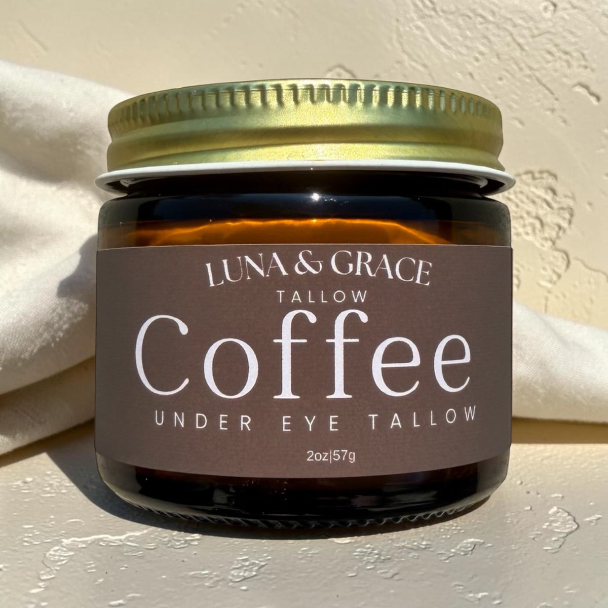 Coffee & Vanilla|Tallow eye cream