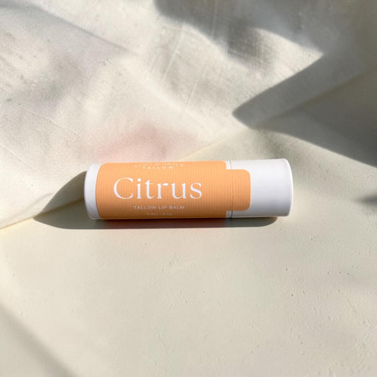 Citrus lip butter