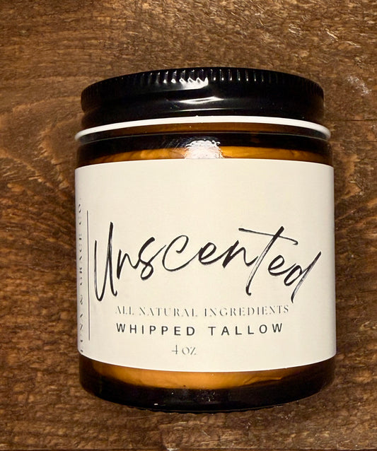 Unscented tallow whip