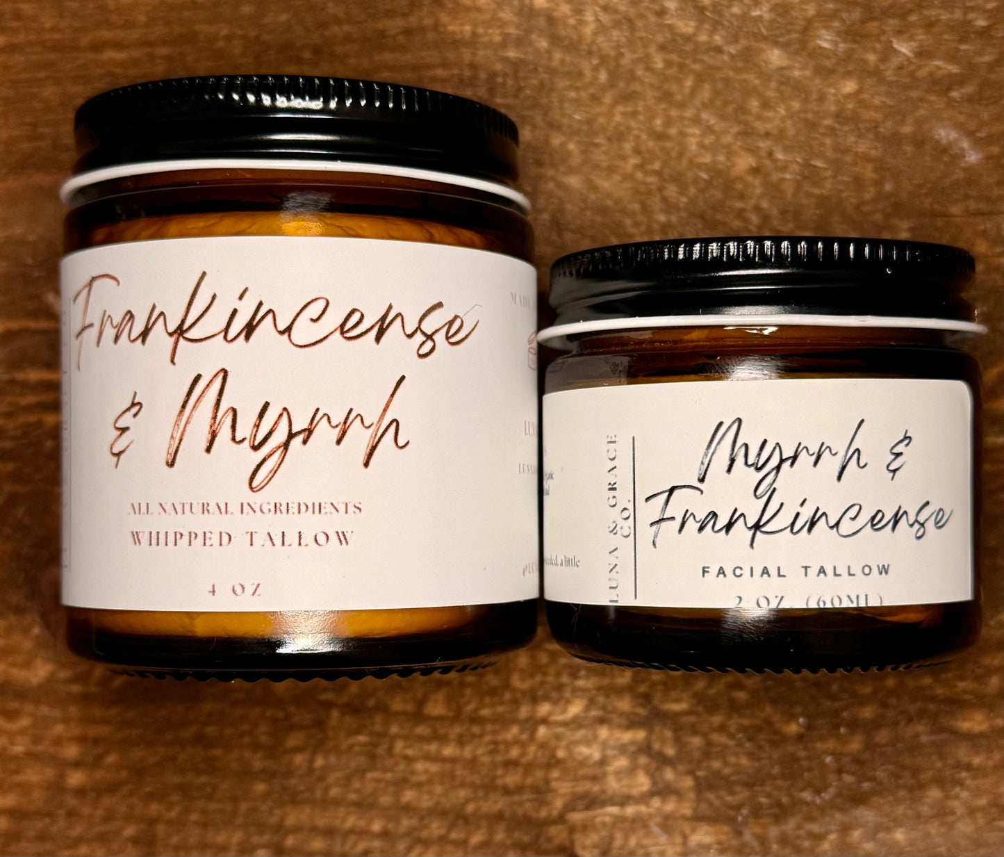 Myrrh & Frankincense facial tallow