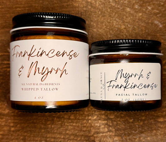 Myrrh & Frankincense facial tallow