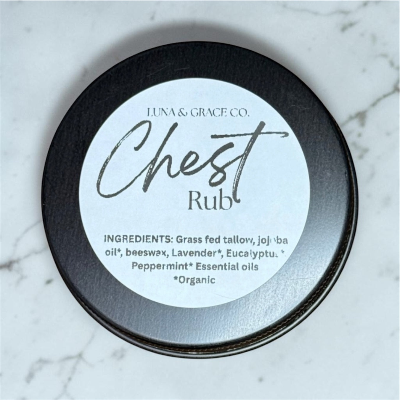 Tallow Chest Rub