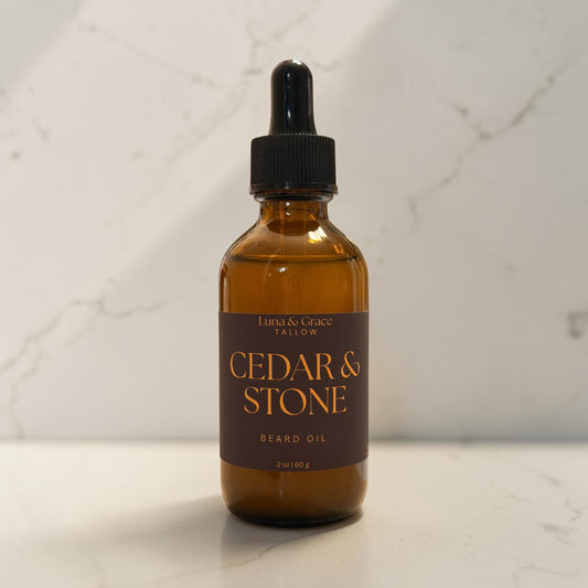 Cedar & Stone beard oil