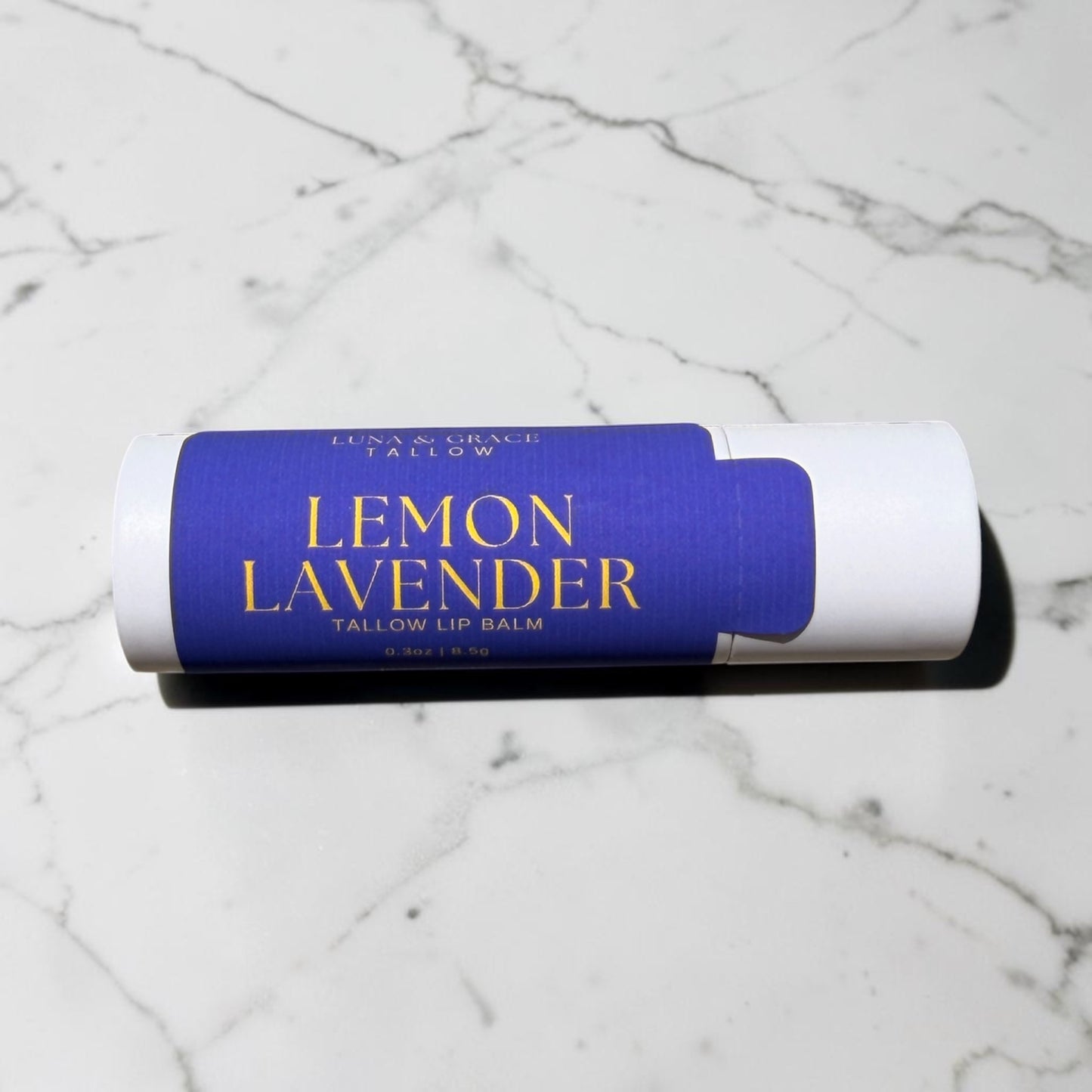 Lemon Lavender lip balm