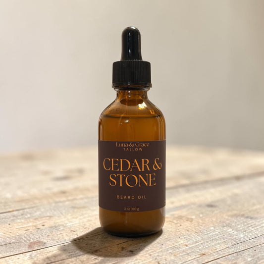 Cedar & Stone beard oil