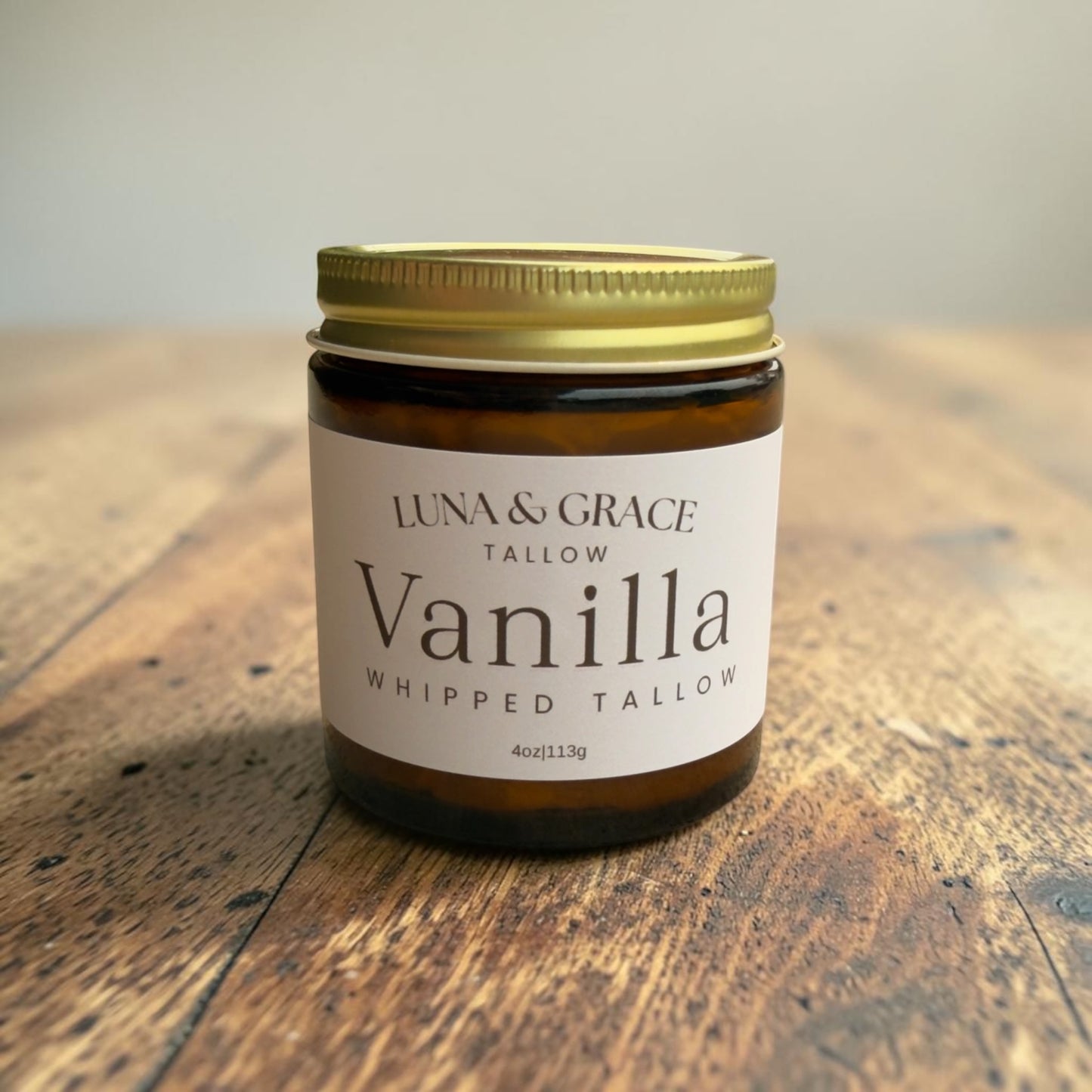 Vanilla whipped tallow